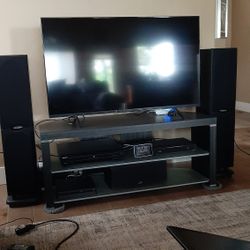 Polk Audio Surround Sound Speakers  & Sony Bass 