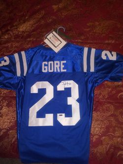 Brand New Official Frank Gore NFL Jersey with Certificate of Authenticity,!!!