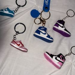 Jordan Shoe keychains