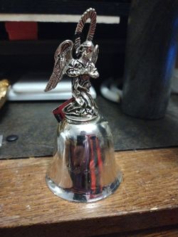 Silver Angel Bell