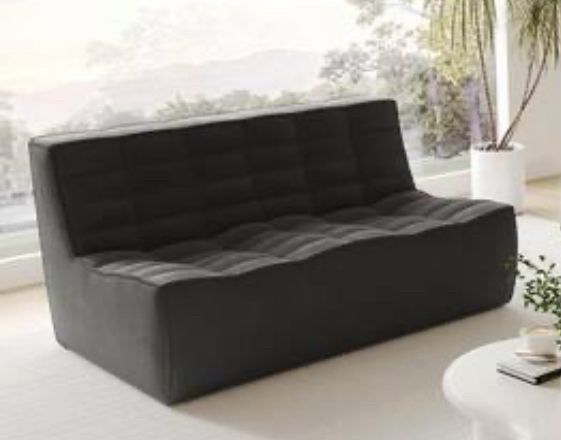 (image for) 55.12 inch modular sectional sofa