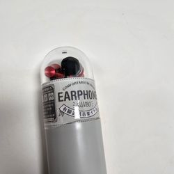 Bright Red W180 Ear Buds