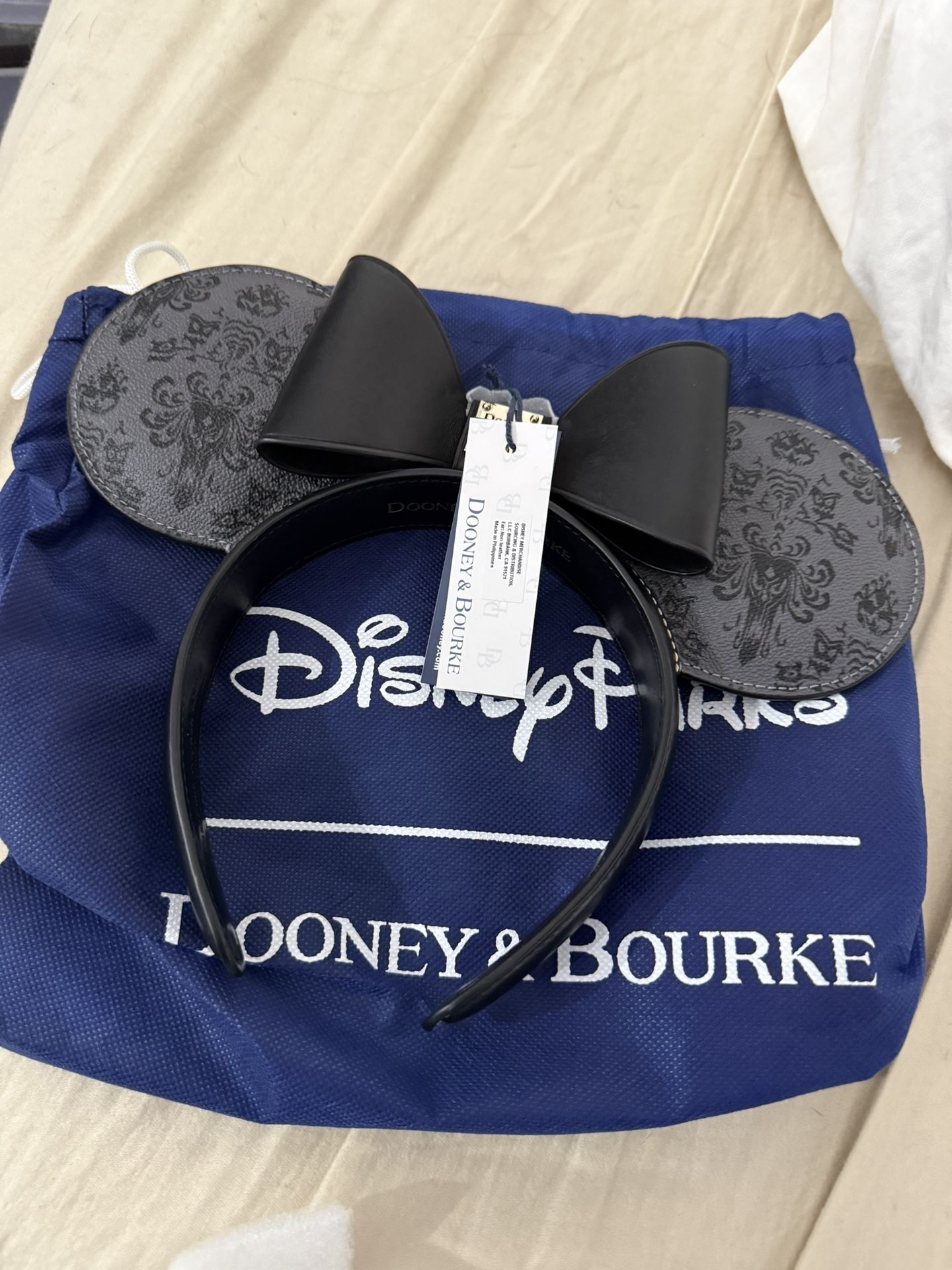 Authentic new With Tags Haunted Mansion Ears sooner And Bourke
