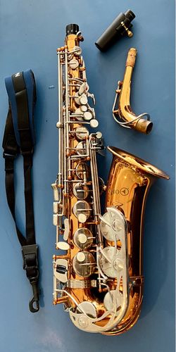 Vito Alto Saxophone w/ Case, Strap, & Xtras