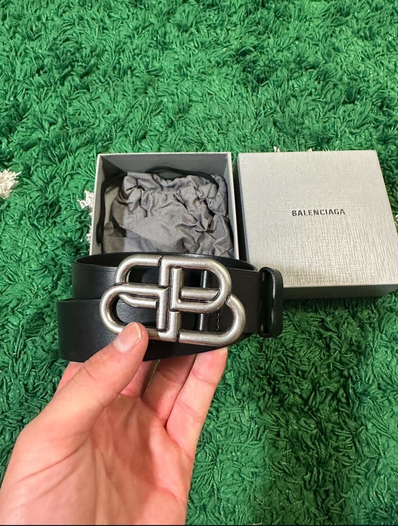 Balenciaga Leather Belt