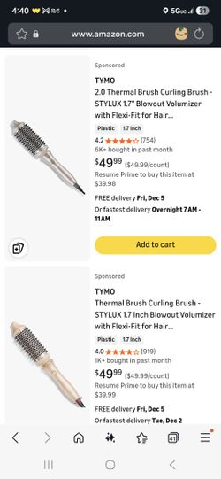 TYMO Hair Curler (New) Sealed 