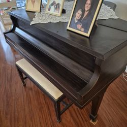 Antique Family Room Furniture And Piano