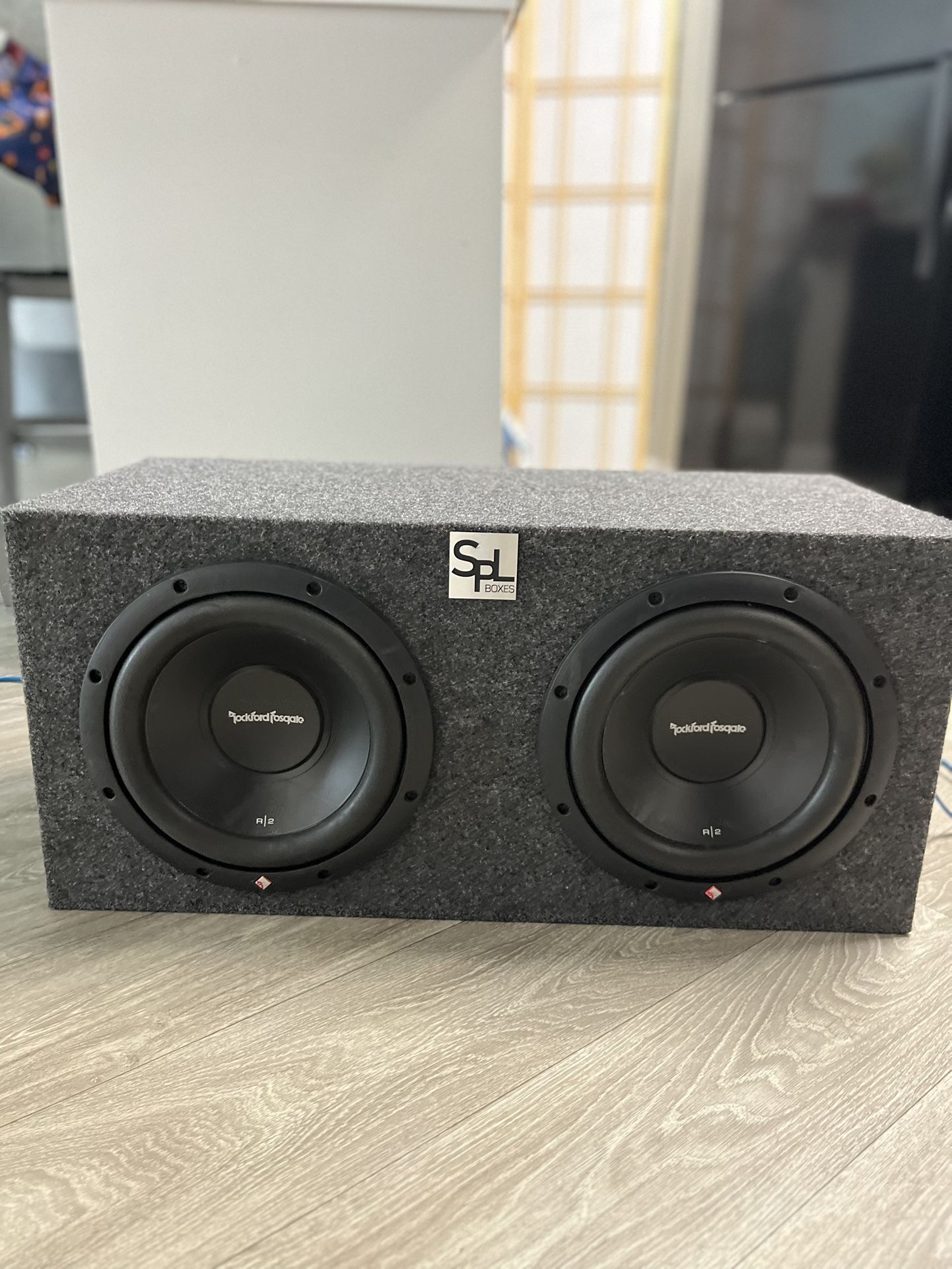 🔥 2×12” Rockford Subs + Kicker Amp / Complete Bass Kit