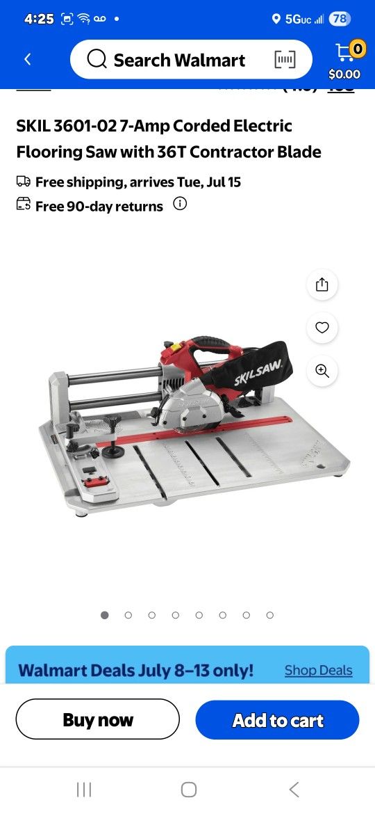 Skil Portable Floor Saw
