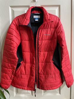 Women’s Columbia Red Jacket Size L 