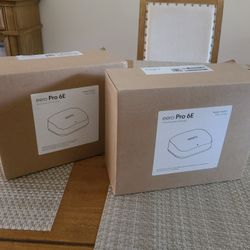 Eero Pro 6E Router with WiFi Mesh Network ×2