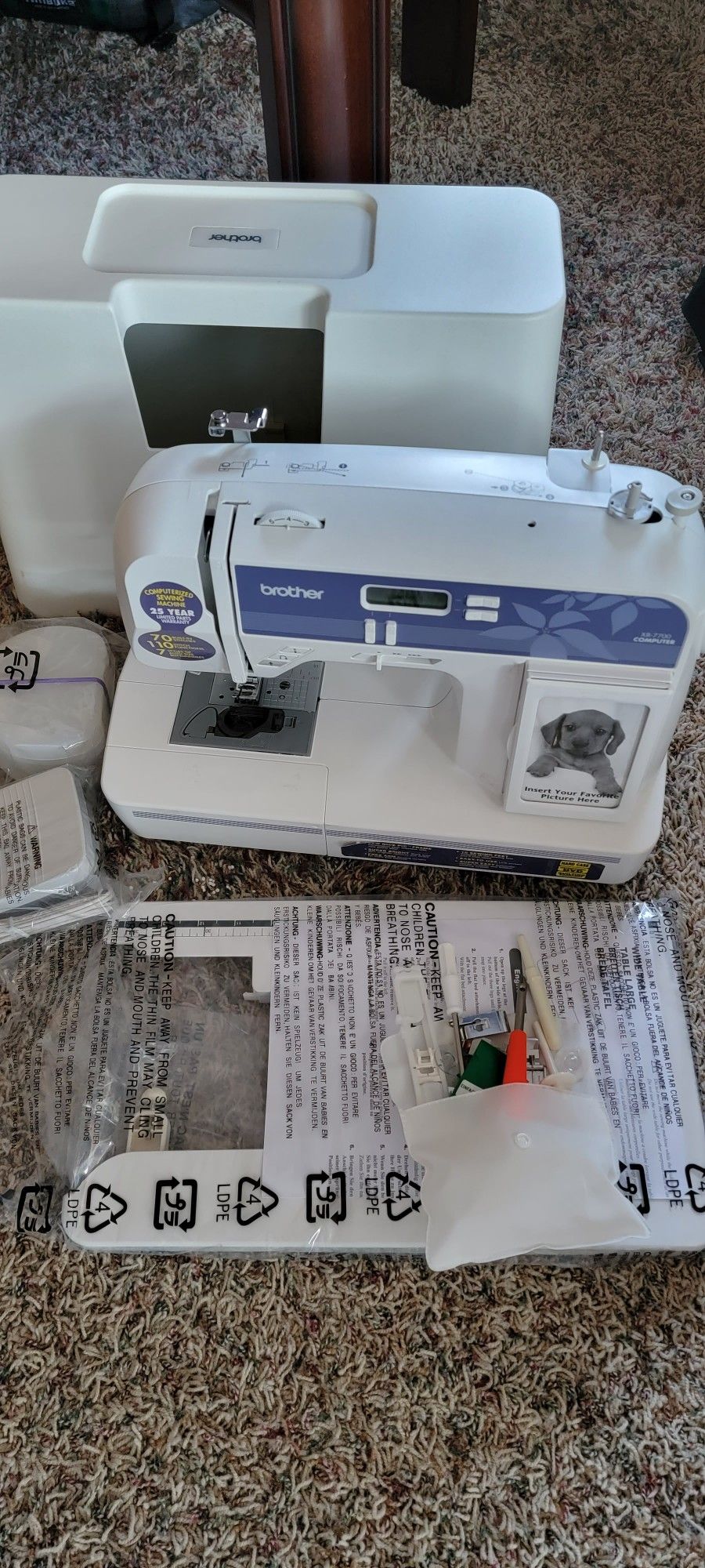 Brother XR-7700 Sewing Machine NEW