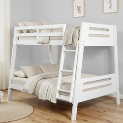 TWIN OVER FULL BUNK BED ( FREE DELIVERY )