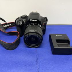 Canon Rebel T6 DSLR Camera with 18-55mm Lens & Charger