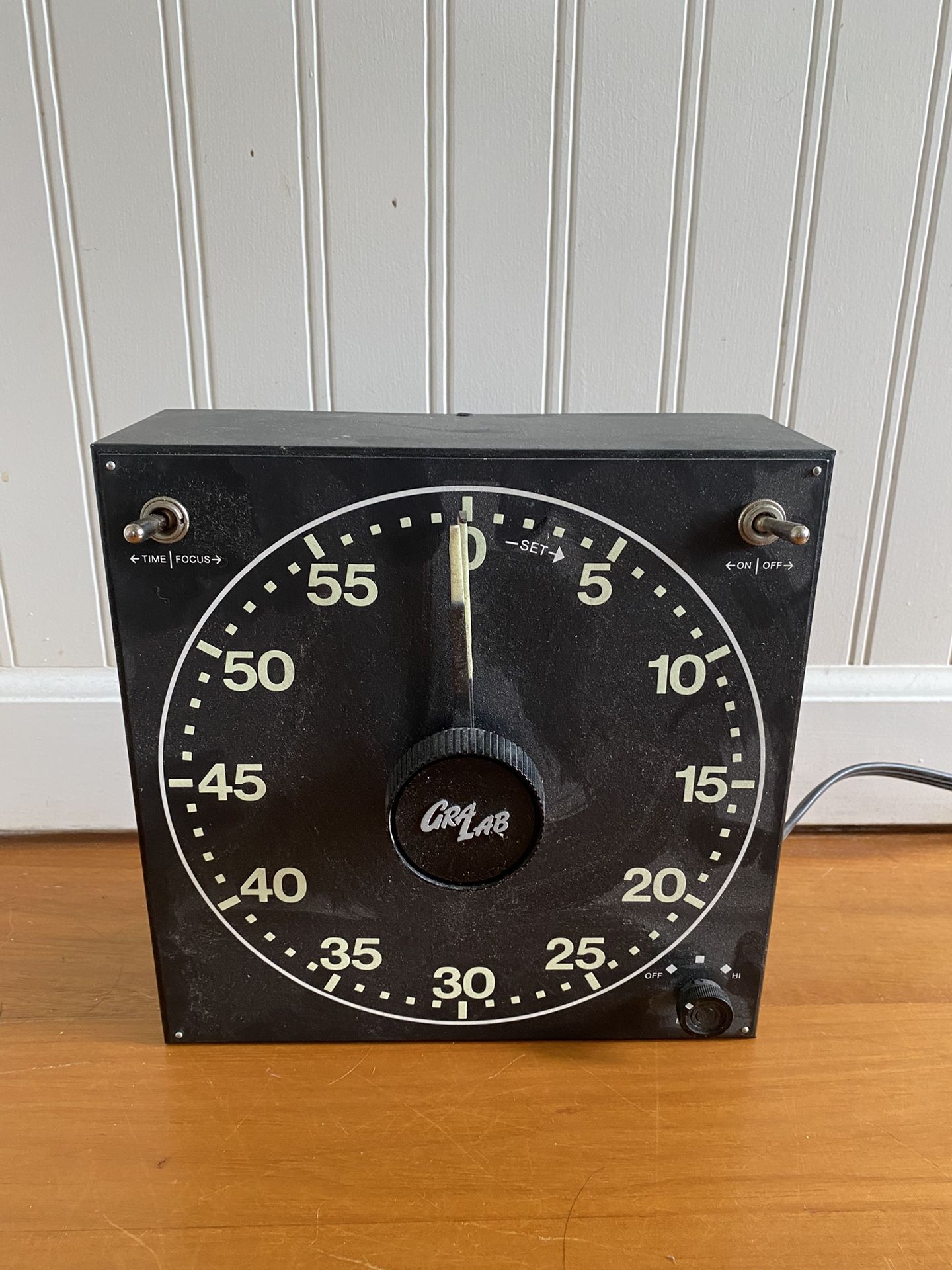 Dark Room Clock - Vintage And Functional