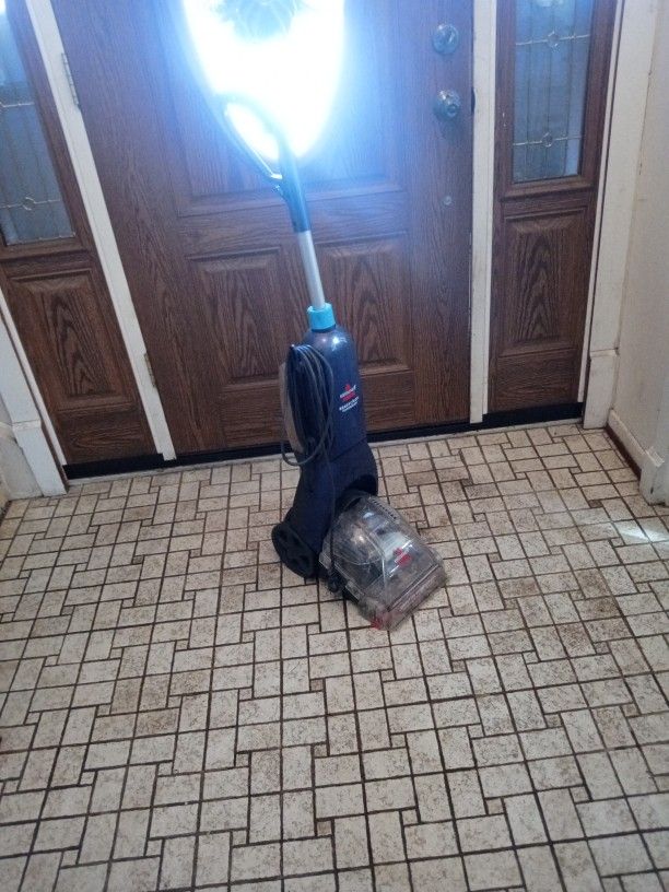 Bissell Upright Power Brush Steam Cleaner Upright Vacuum