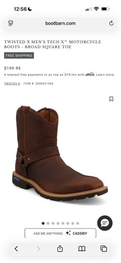 Twisted X motorcycle boots