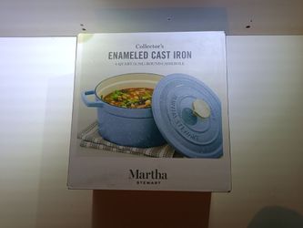Martha Stewart Enameled Cast Iron