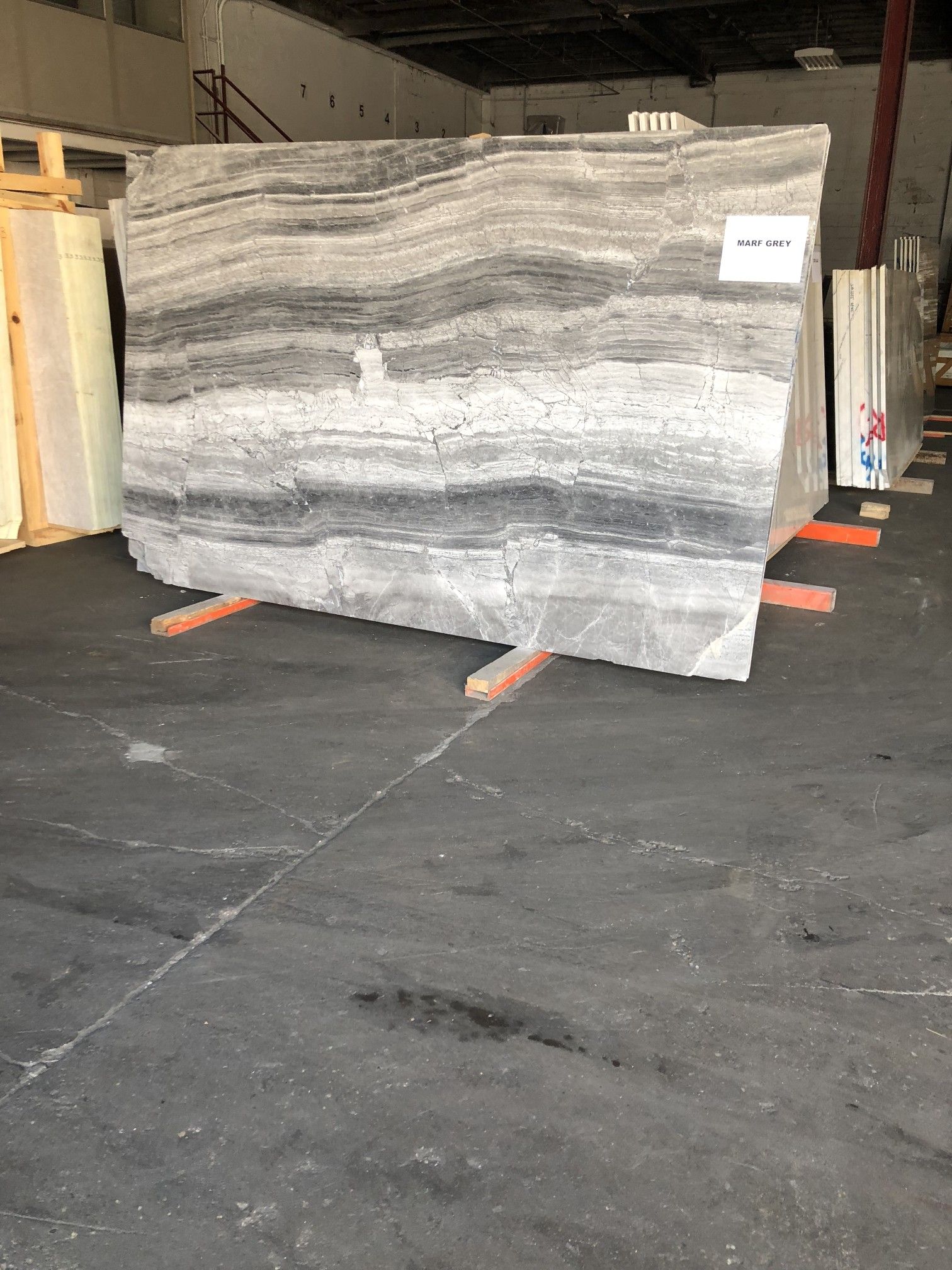 Marf Grey Marble Slabs- Ask me for pricing!
