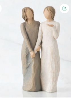 Willow tree hand crafted sculpture - great gift for friends, sisters