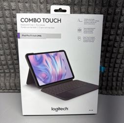 Logitech Combo Touch Keyboard Case for M4 iPad Pro 11