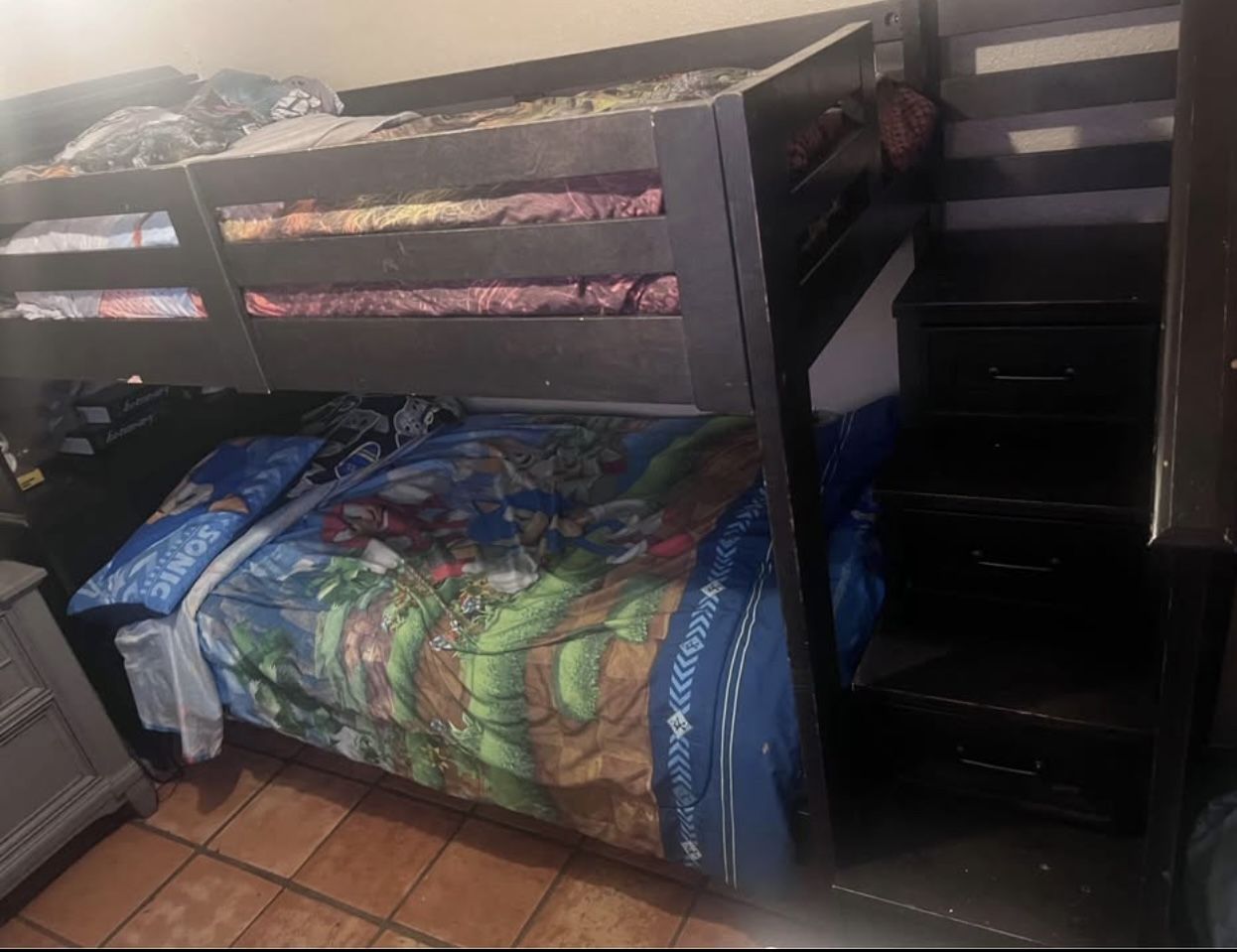 Bunkbeds With Built In Drawers And Dresser