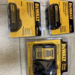 Dewalt Battery And Charge 