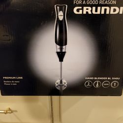 Grundig Hand Help Immersion Blender New In Box
