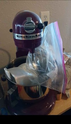 KitchenAid Rotor Slicer/Shredder Stand Mixer Attachment, mixer and bowl with all attachments included