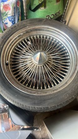 Tires with rims x3