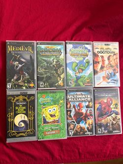 PSP Video Games $170 for all (Hesperia Ca)