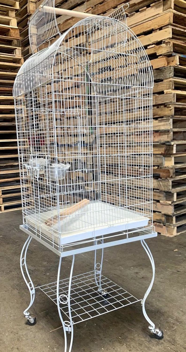 Bird Cage w/ Rolling Stand