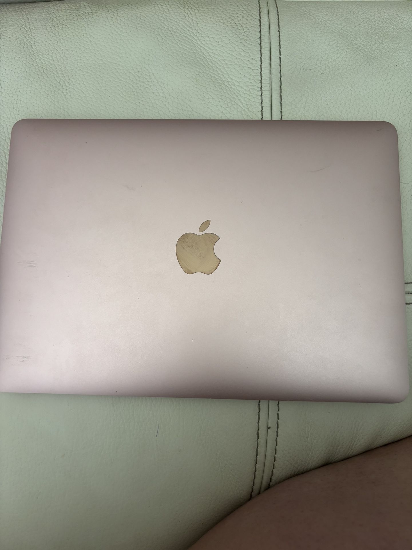 Rose Gold Pink Apple MacBook