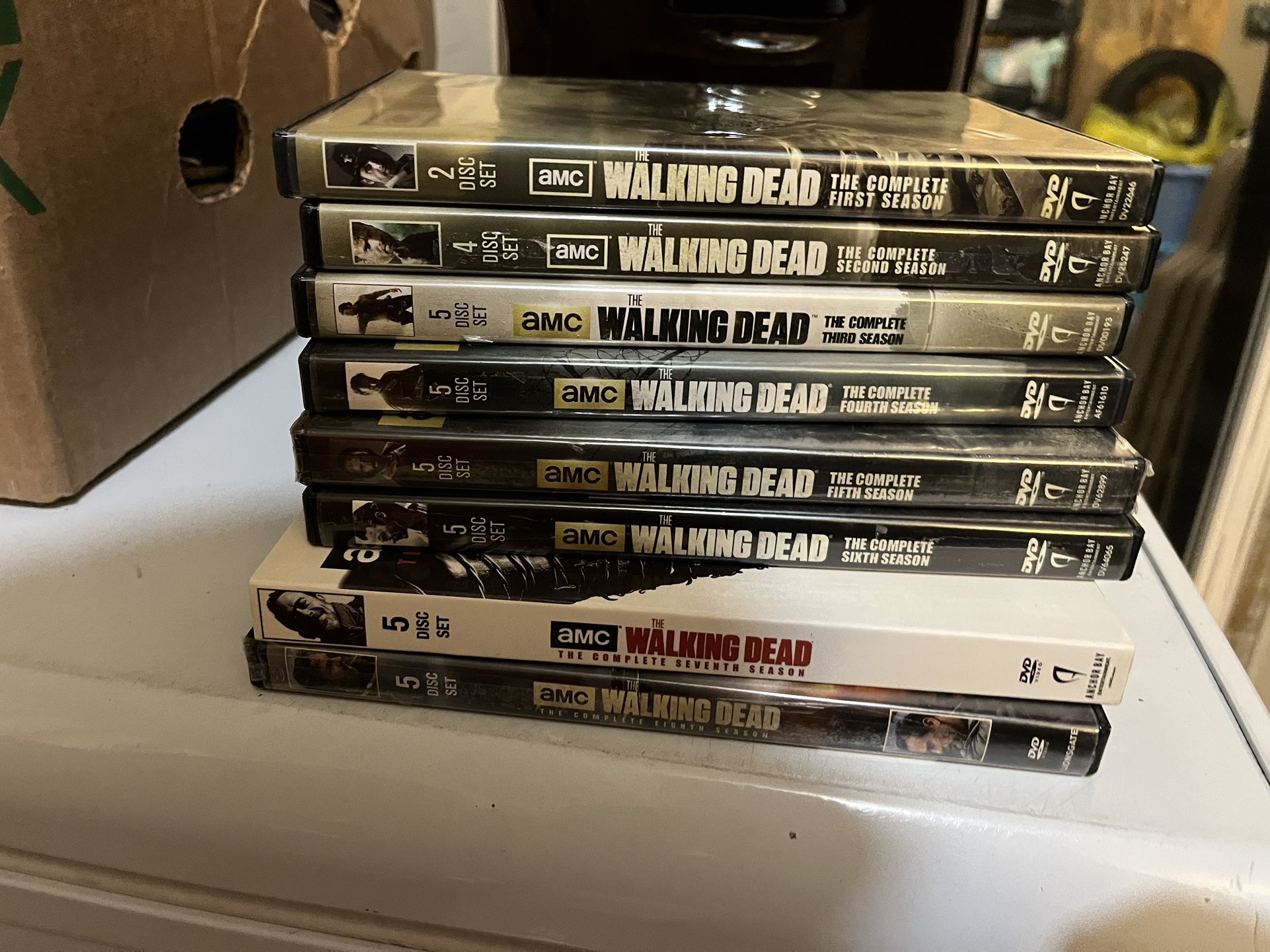 Walking Dead Seasons 1-8