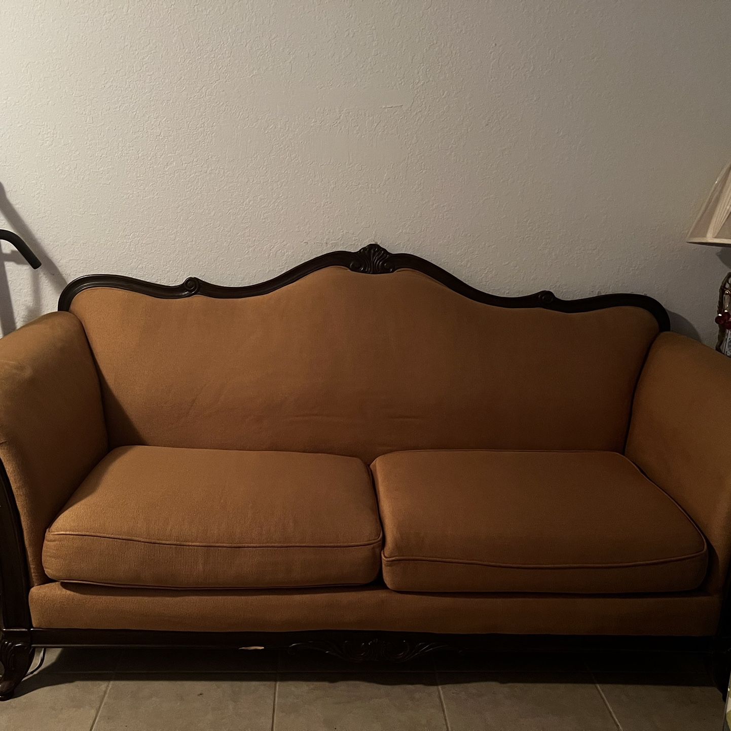 Bear Furniture Mustard Color Formal living room couch