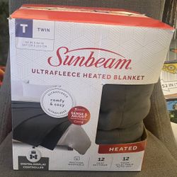 Sunbeam Ultra fleece Heated Blanket Twin