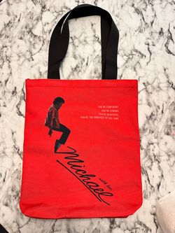 MICHAEL (2026) PROMO MOVIE LIONSGATE CHINA TOTE BAG