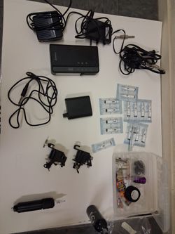 Tattoo gun and equipment