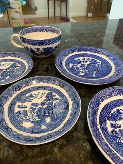 Vintage Tea Cup and Saucers Home Decor