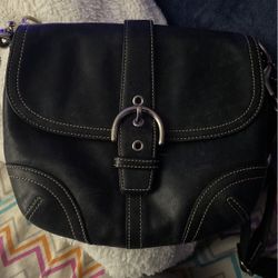 Coach leather Crossbody