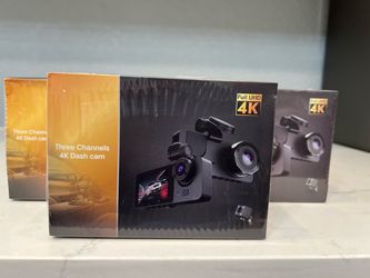 🚗📹 BRAND NEW 4K 3-CHANNEL DASH CAM!🚗📹
