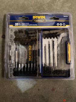 Irwin 33PC  Impact Drill/Drive Set