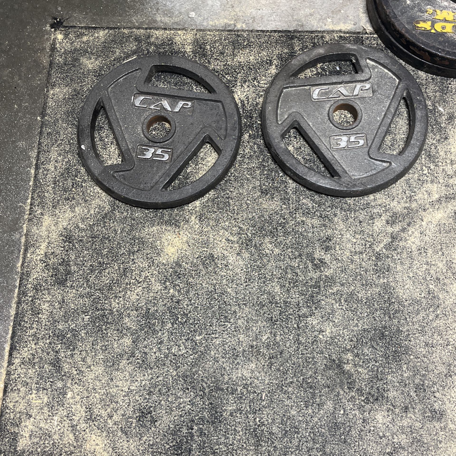 2” Olympic plate Set Of 35 Pounders