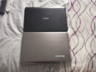 Lenovo and Asus laptop