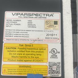 Viparspectra V600 Grow Light 