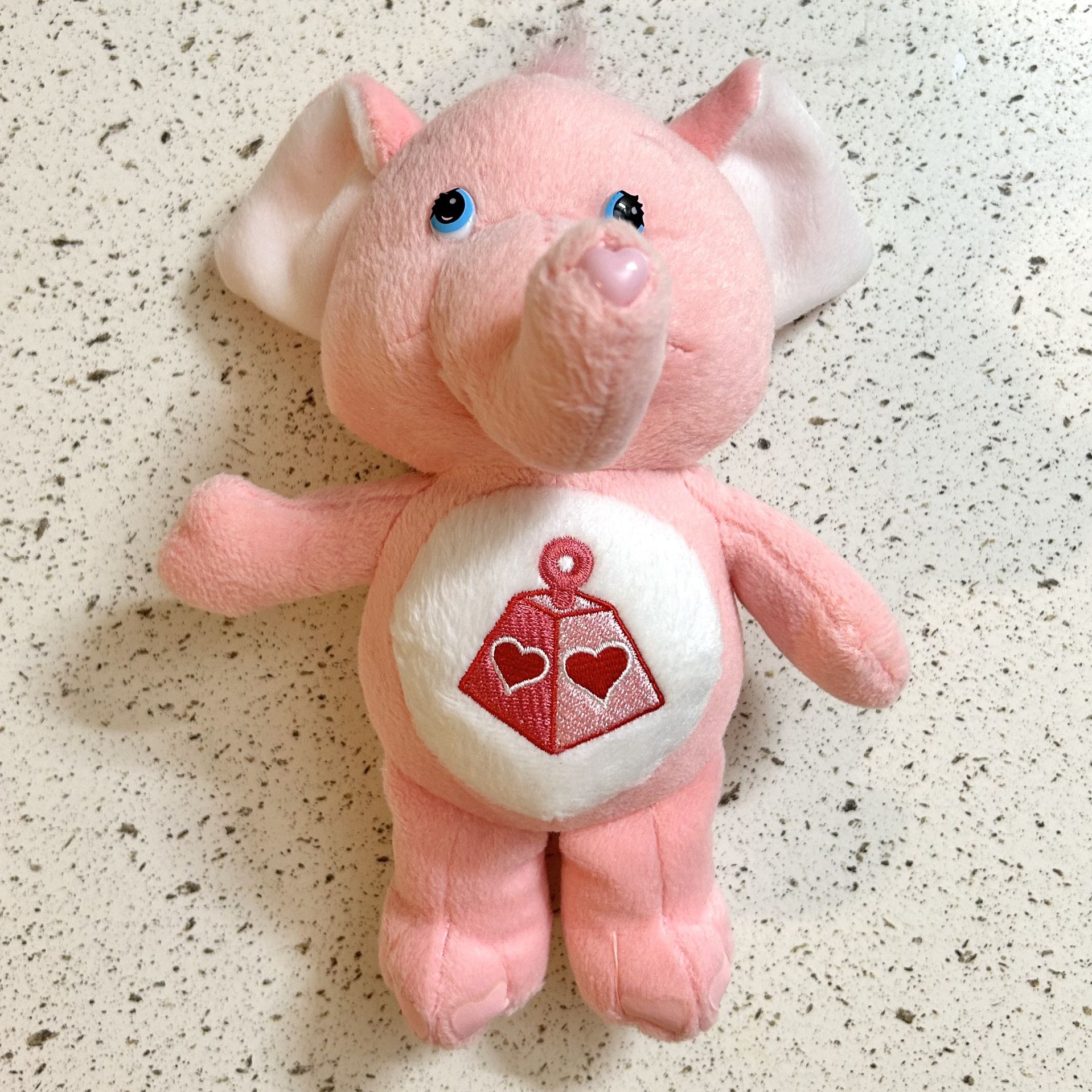 Vintage 2004 Care Bears Cousins Lotsa Heart Elephant Plushie