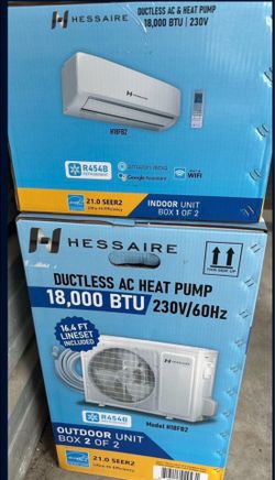 Hessaire Mini split -18k BTU 230v