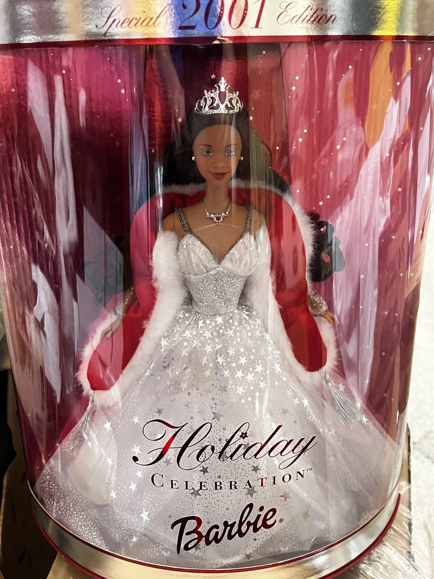 New 2001 Holiday Barbie 