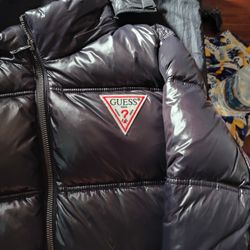 Guess.   Puffer. Jacket 