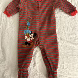 Disney Store Exclusive Mickey Mouse Fleece pajamas
